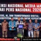Foto bersama saat Deklarasi Pers Nasional 2026, Minggu (8/2/2026) (karapauwnews.com/Foto Dewan Pers)
