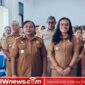 Foto bersama usai Sertijab Kepala Distrik Wania, yang diselenggarakan di aula Kantor Distrik Wania, Senin (16/3/2026) (Foto: karapauwnews.com)