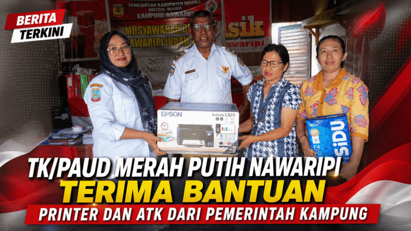 Kepala Kampung Nawaripi Norman Ditubun (Dok : karapauwnews.com)