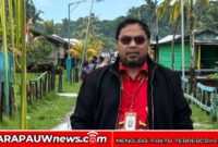 Sekretaris Komisi II DPRK Mimika sekaligus Ketua Fraksi PDI Perjuangan, ADRIAN ANDIKA THIE, Sst.Par., (karapauwnews.com/foto: Opa)