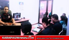 Ketua Karang Taruna Kabupaten Mimika, Vinsensius Apoka (Dok : karapauwnews.com)