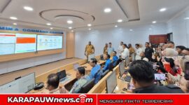 Wapres Gibran Rakabuming Raka Tinjau Command Center Mimika, Pastikan Layanan Aduan Responsif (Dok : karapauwnews.com)