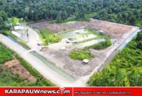 Kolam Dayung di Mile 21 Mimika (karapauwnews.com/Foto: dokumen Pemerintah Kampung Nawaripi)