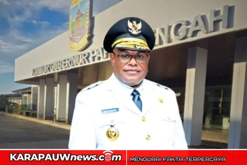 Gubernur Papua Tengah, Meki Fritz Nawipa (Dok.: karapauwnews.com)