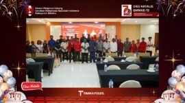 GMNI Kabupaten Mimika Ketua Cabang Kristoforus Toffy (Dok : KarapauwNews.Com Timika Folks)