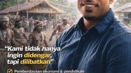 Pemuda Adat Kamoro Apresiasi Kunjungan Wakil Presiden RI Gibran Rakabuming (Dok : karapauwnews.com)