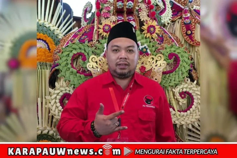 Ketua Fraksi PDI Perjuangan DPR Kabupaten Mimika, Adrian Andhika Thie, S.ST,Par (karapauwnews.com/Foto: Dokumen pribadi Adrian)
