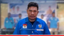 Ketua Karteker DPD II KNPI Kabupaten Mimika, Arden C. Temorubun (karapauwnews.com/Foto: Dokumen pribadi Arden)