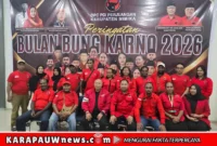 Foto bersama usai kegiatan Doa Kebangsaan, Sabtu (27/6/2026) (karapauwnews.com/CA)