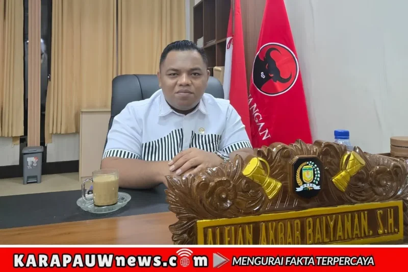 Ketua Komisi I DPRK Mimika dan juga Sekretaris DPC PDI Perjuangan Kabupaten Mimika, Alfian Akbar Balyanan, S.H (karapauwnews.com/Foto: Dokumen pribadi Alfian)
