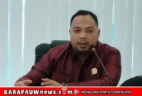 Sekretaris Komisi II DPRK Mimika, Adrian Andhika Thie, S..ST,Par (karapauwnews.com/Foto: Dokumen Pribadi Adrian Thie)