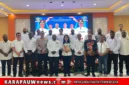 Foto bersama usai pembukaan Mukab KADIN Kabupaten Mimika, yang digelar di ballroom Grand Tembaga Timika, Sabtu (6/6/2026) (karapauwnews.com/Foto: KADIN Mimika)