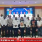 Foto bersama usai pembukaan Mukab KADIN Kabupaten Mimika, yang digelar di ballroom Grand Tembaga Timika, Sabtu (6/6/2026) (karapauwnews.com/Foto: KADIN Mimika)