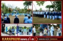 Situasi pelaksanaan ziarah tabur bunga di makam Yohanis Kapiyau serta anjangsana oleh Lanud Yohanis Kapiyau bersama Satuan Radar 302 Timika, Selasa (28/7/2026) (karapauwnews.com/Foto: Dokumen Lanud Yohanis Kapiyau Timika)