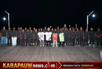 Skuad Banteng Papua Tengah yang akan diberangkatkan dari Jayapura, Papua, menuju Surabaya, Jawa Timur, pada Minggu (2/8/2026) (karapauwnews.com/Foto: Official Banteng Papua Tengah)