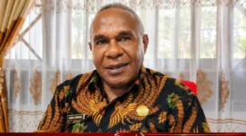 Plh. Kepala Dinas Kesehatan Kabupaten Mimika, Marselino Mameyau (karapauwnews.com/Foto: YACP)