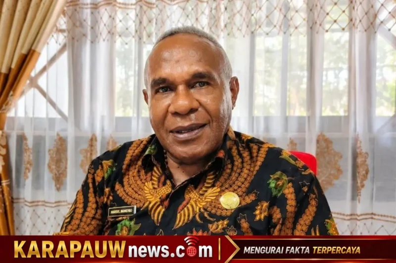 Plh. Kepala Dinas Kesehatan Kabupaten Mimika, Marselino Mameyau (karapauwnews.com/Foto: YACP)