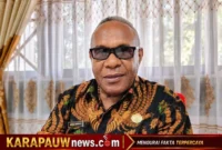 Plh. Kepala Dinas Kesehatan Kabupaten Mimika, Marselino Mameyau (karapauwnews.com/Foto: YACP)