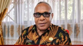 Plh. Kepala Dinas Kesehatan Kabupaten Mimika, Marselino Mameyau (karapauwnews.com/Foto: YACP)