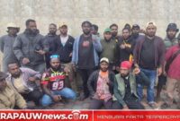 Forum Pribumi KNPI Kabupaten Jayawijaya (karapauwnews.com/Foto: Dokumen Forum Pribumi KNPI Kabupaten Jayawijaya)