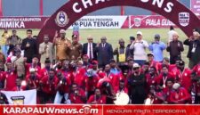 Persipani Paniai pemenang Liga 4 Papua Tengah Musim 2025-2026 (Foto: karapauwnews.com)